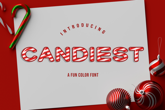 Candiest: A Playful Display Font for Makers