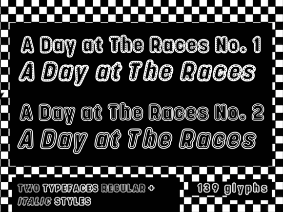 Designing with A Day at the Races Display Typeface
