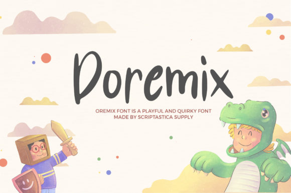 Doremix: The Cool Display Font for Modern Campaigns