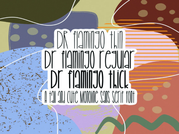 Dr Flamingo: A Unique Display Font for Web Headers