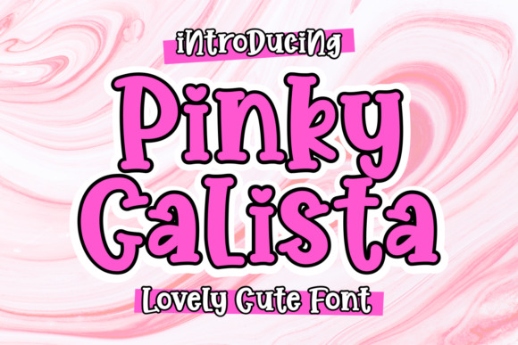 Elevate Editorial Design with Pinky Calista Display Fonts