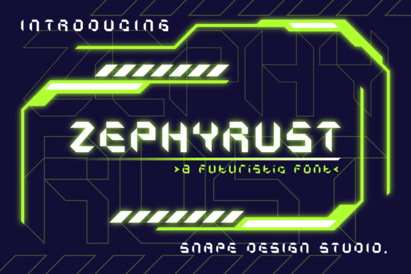 Elevate Editorial Design with Zephyrust Display Fonts