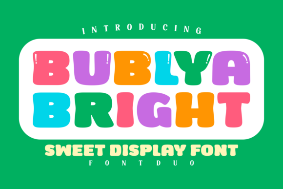 Elevate Web Headers with Bublya Bright Typeface