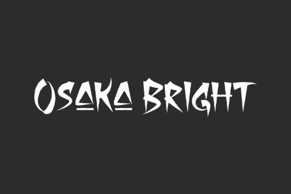 Elevate Your Brand Identity with Osaka Bright Typeface