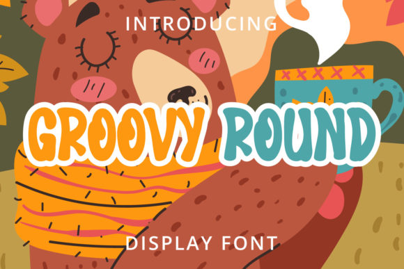 Groovy Round: The Ultimate Display Font for Scroll-Stopping Content