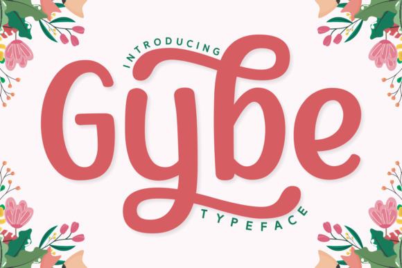 Gybe: The Round Display Font for Polished Branding