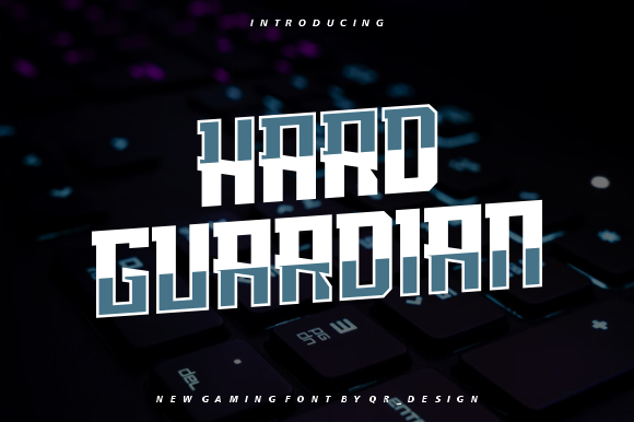 Hard Guardian: A Bold Typeface for Dynamic Branding