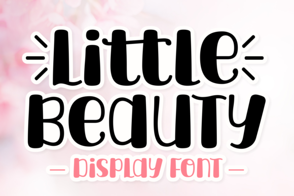 Little Beauty: A Charming Display Font for Makers