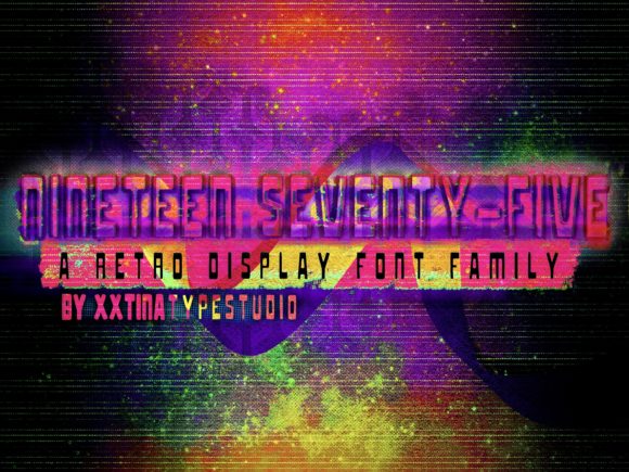 Nineteen Seventy-Five: A Bold Retro Display Font Review