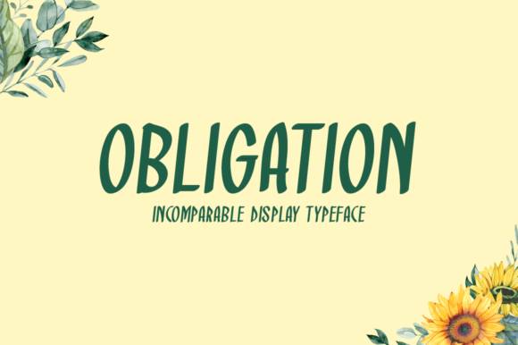 Obligation: The Cute Display Font for Scroll-Stopping Social Media
