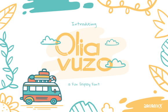 Olia Vuzo: A Unique Display Font for Modern Branding