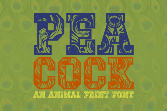 Peacock Font Review: Cute Display Type for Campaigns