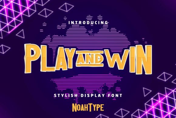Play and Win: The Rough Display Font for Game-Inspired Campaigns