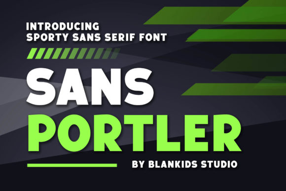 Sans Portler: A Bold Display Font for Makers