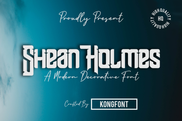 Shean Holmes: A Playful Script Font for Modern Brands