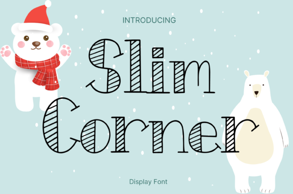 Slim Corner Font Review: A Whimsical Display Typeface for Brands