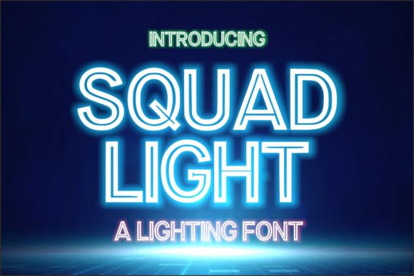 Squad Light Font Review: A Modern Display for Bold Projects