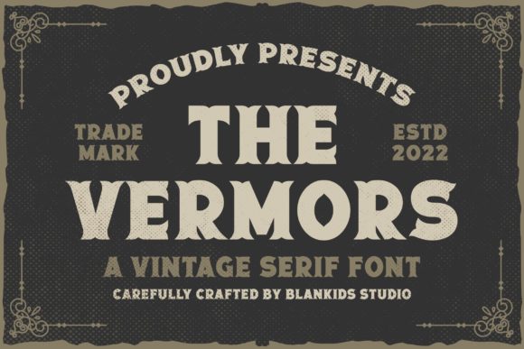 Vermors: A Vintage Serif Font for Editorial Design